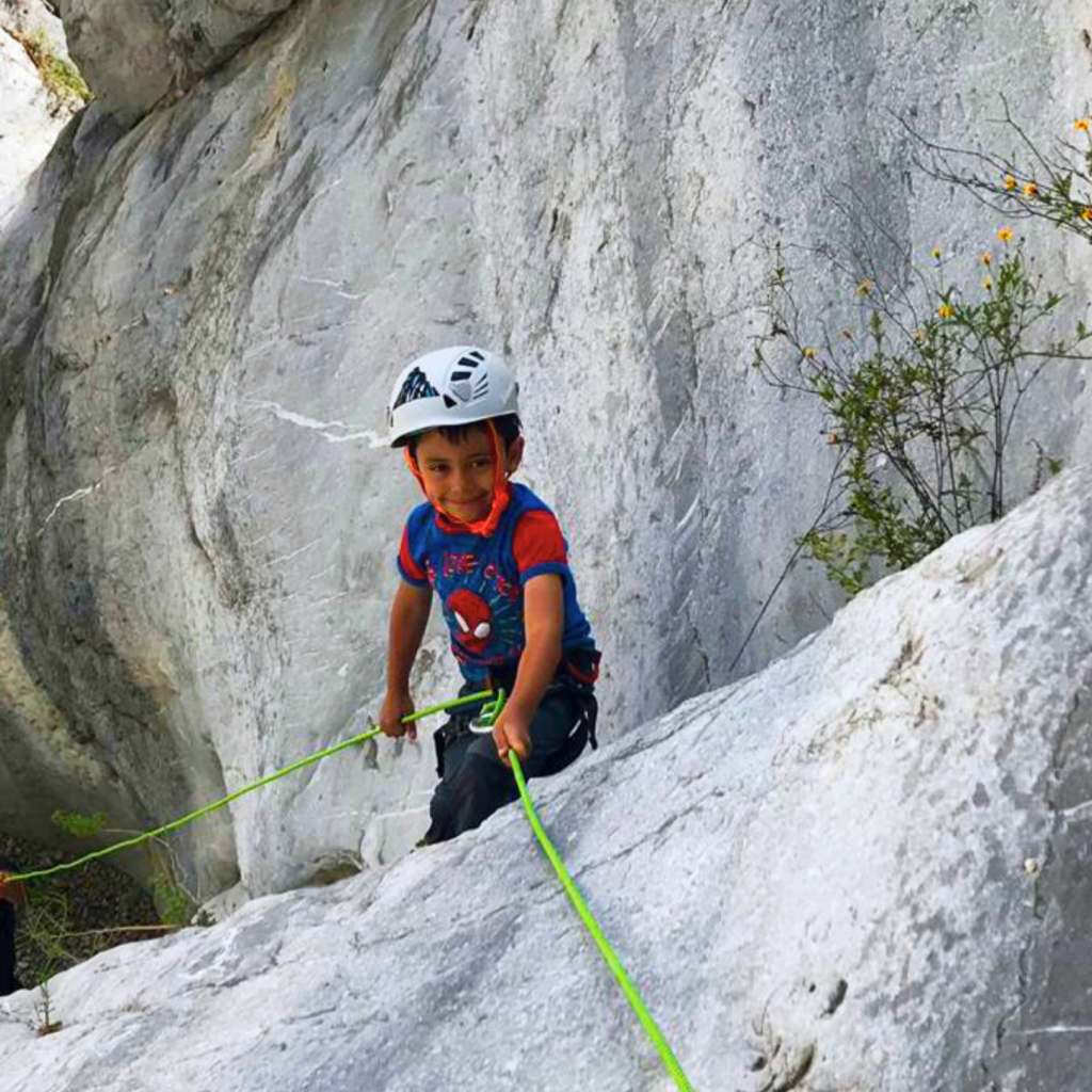 &nbsp;

 	Punto de reunión: 7 am,Tienda de Bicicletas
Ecobikes en la entrada al Parque
Ecológico la Huasteca
Santa Catarina Nuevo León.
 	Temporada: Todo el año, preferentemente invierno.
 	Dificultad: Fácil.
 	Retos: 3 Rappeles.